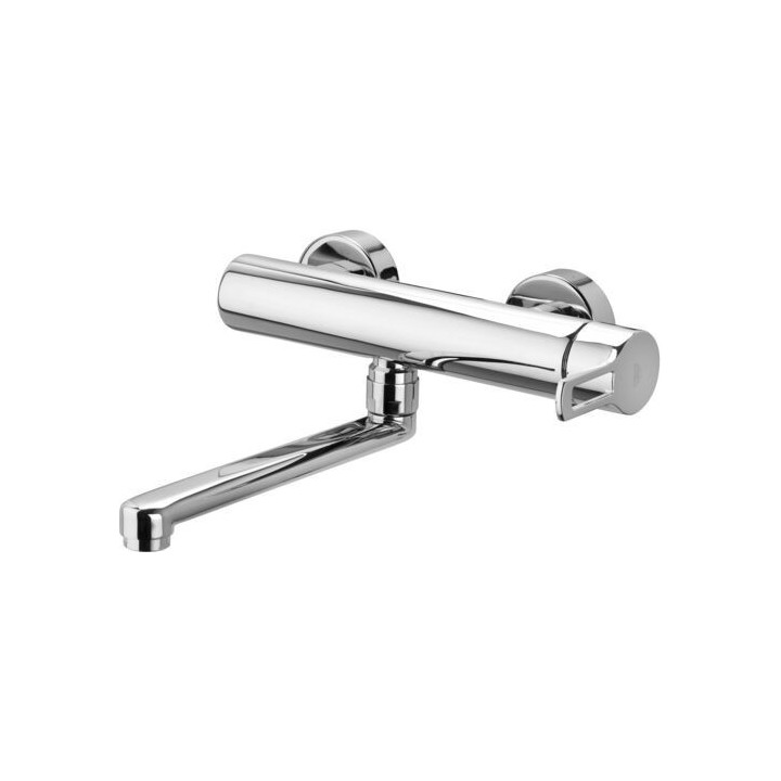 Bateria zlewozmywakowa ścienna PAFFONI RINGO chrom RIN161CR