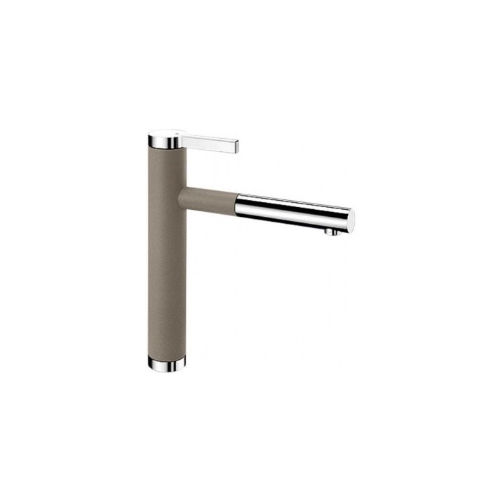 Bateria kuchenna stojąca BLANCO LINEE-S tartufo/chrom 518446