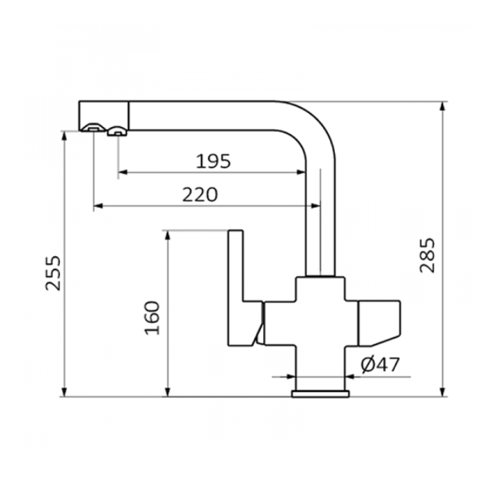 Bateria kuchenna GRB Kasvi purifier czarna 51831512
