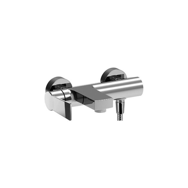 Bateria wannowa ścienna korpus PAFFONI TANGO chrom TA022CR