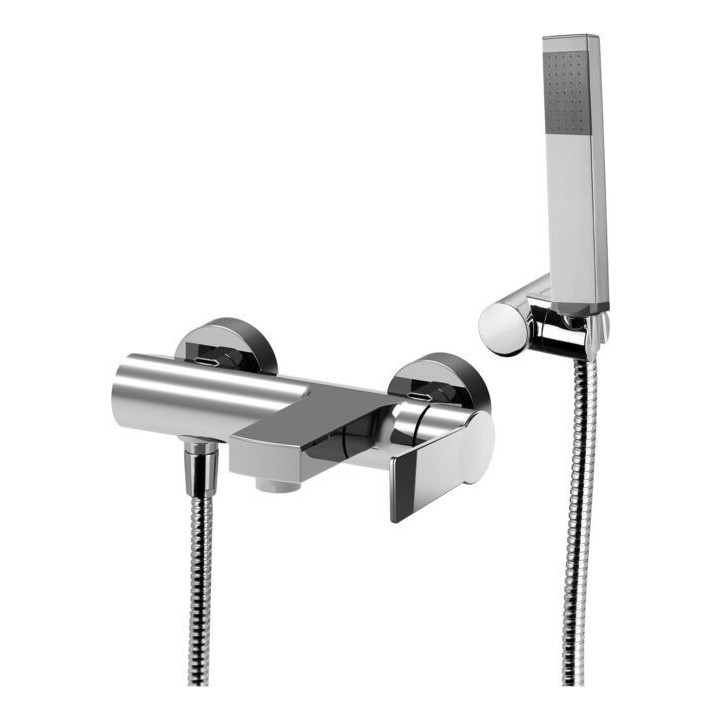 Bateria wannowa ścienna PAFFONI TANGO chrom TA023CR