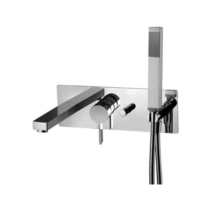 Bateria wannowa podtynkowa PAFFONI ROCK chrom RO001CR