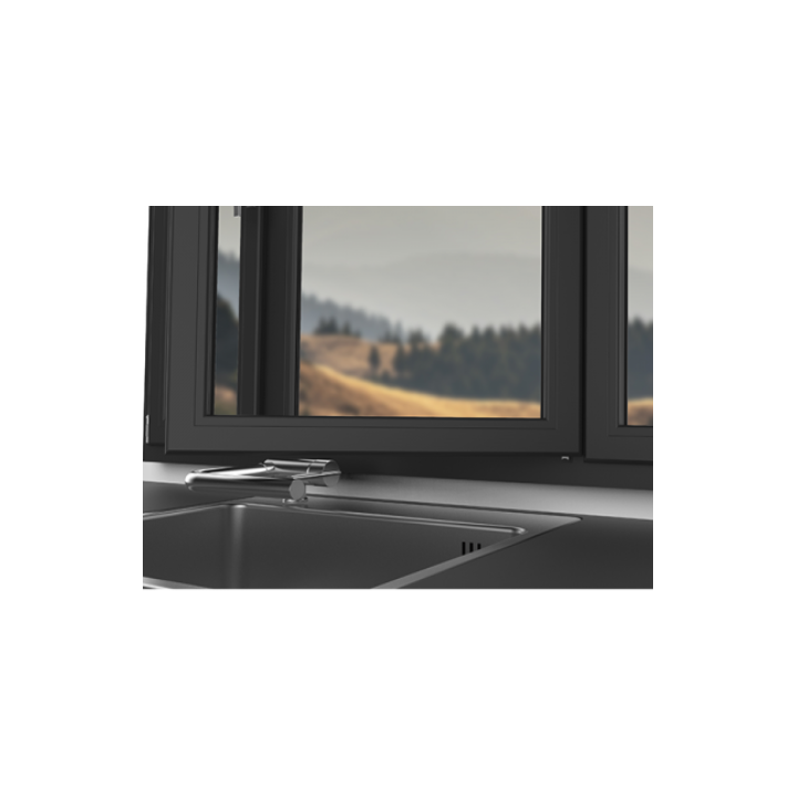 Bateria kuchenna składana GRB Forma chrom 535900