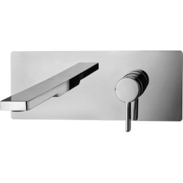 Bateria umywalkowa podtynkowa 240 mm PAFFONI ROCK chrom RO106CR
