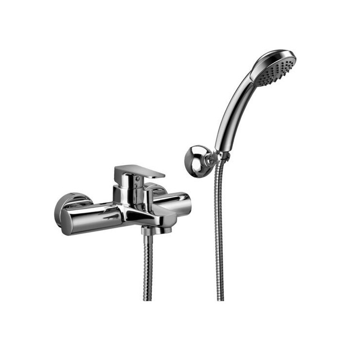 Bateria wannowa ścienna PAFFONI SLY chrom SY024CR