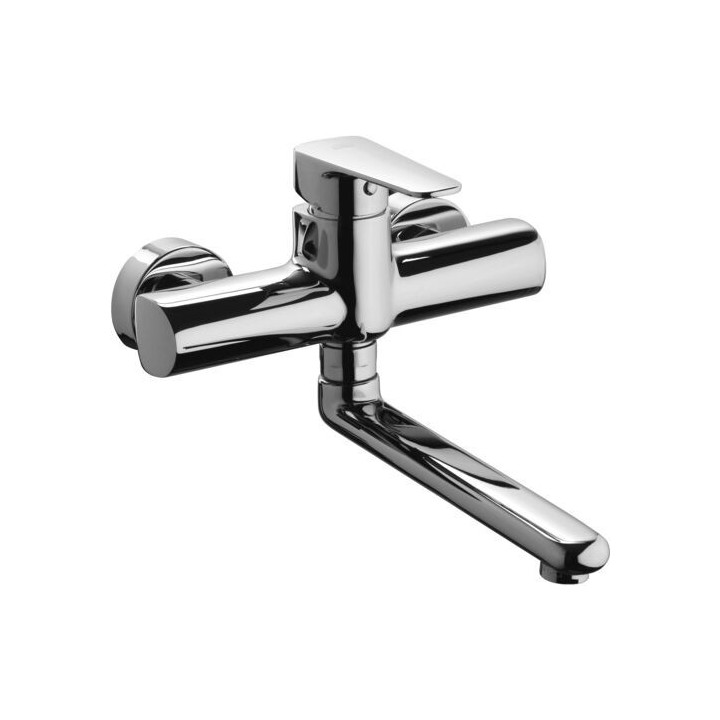 Bateria zlewozmywakowa ścienna PAFFONI SLY chrom SY161CR