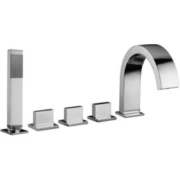 Bateria wannowa 5-otworowa PAFFONI LEVEL chrom LEP044CR