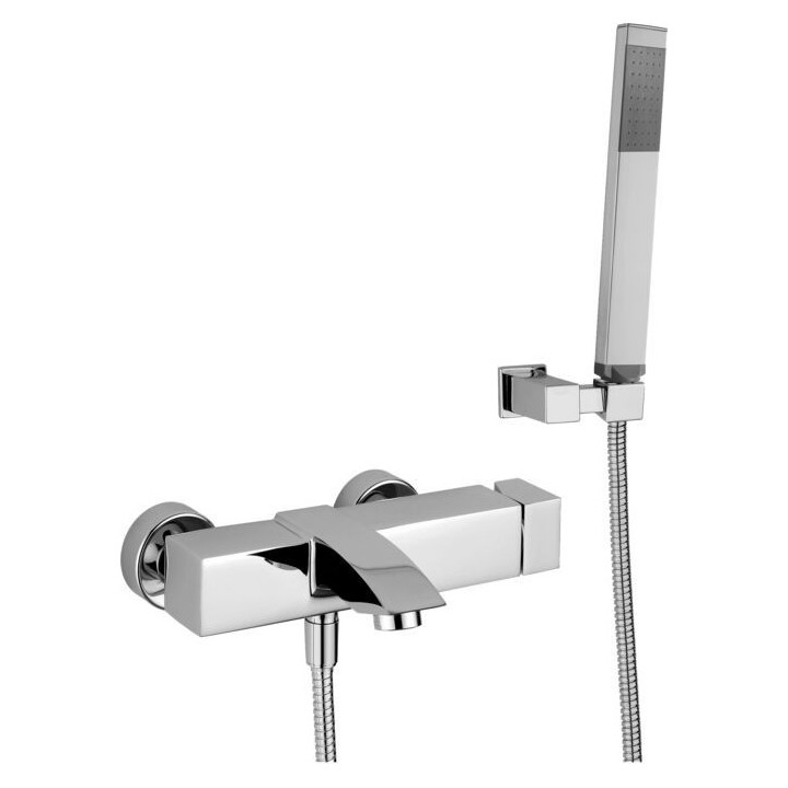 Bateria wannowa ścienna PAFFONI LEVEL chrom LEC023CR