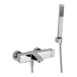 Bateria wannowa ścienna PAFFONI LEVEL chrom LEC026CR