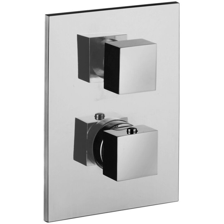 Bateria 3-drożna podtynkowa PAFFONI LEVEL chrom LEQ519CR