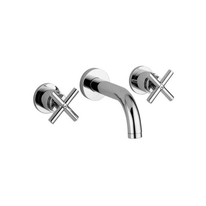 Bateria umywalkowa podtynkowa 245 mm PAFFONI QUATTRO chrom QTV008CR