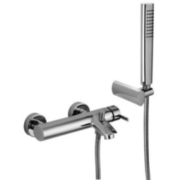 Bateria wannowa ścienna PAFFONI BERRY chrom BR023CR