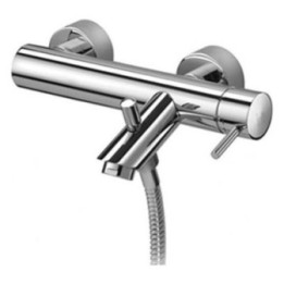 Bateria wannowa ścienna korpus PAFFONI BIRILLO chrom BI022LCR