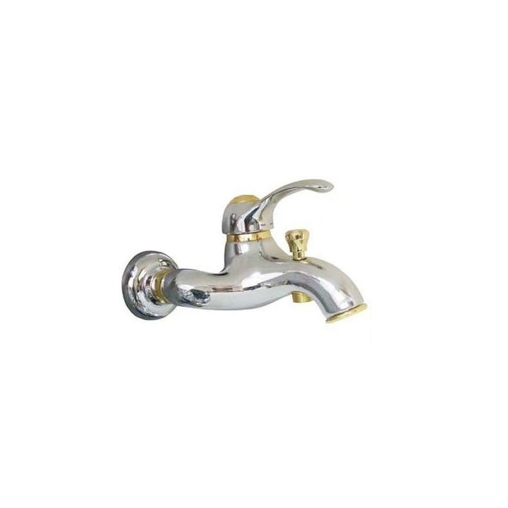 Bateria wannowa ścienna korpus PAFFONI FLAVIA chrom/złota FA022CO