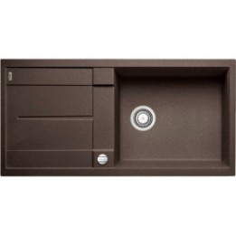 Zlewozmywak kuchenny, wpuszczany, odwracalny BLANCO METRA XL 6S 1000x500 mm korek automatyczny, kawa 515287