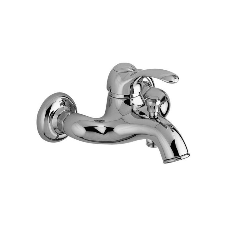Bateria wannowa ścienna korpus PAFFONI FLAVIA chrom FA022CR