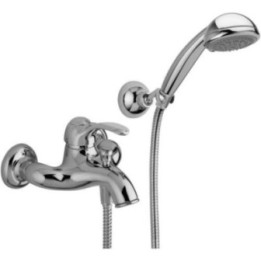 Bateria wannowa ścienna PAFFONI FLAVIA chrom FA024CR