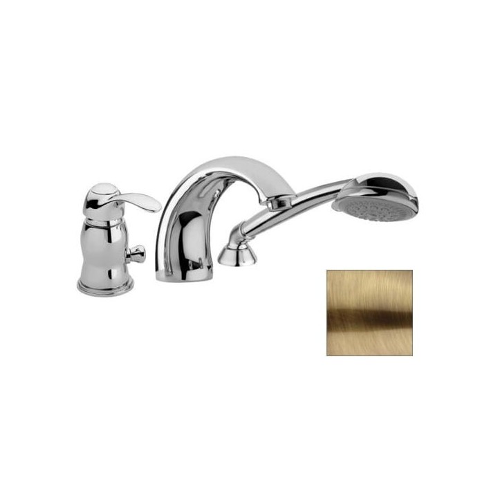 Bateria wannowa 3-otworowa PAFFONI FLAVIA stare złoto FA045BR