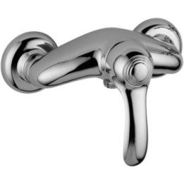 Bateria natryskowa ścienna korpus PAFFONI FLAVIA chrom/złota FA168CO