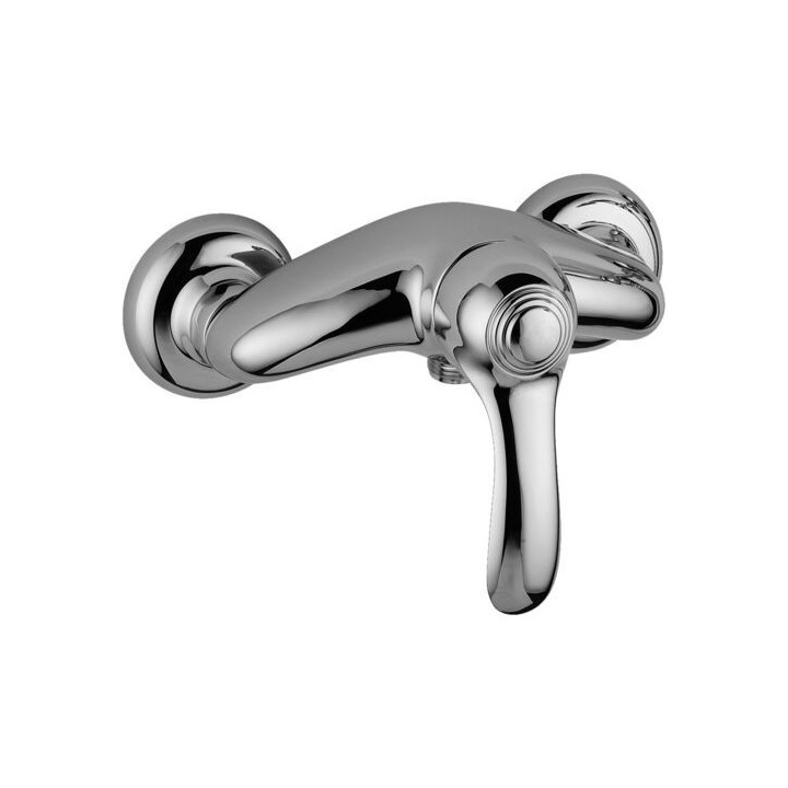 Bateria natryskowa ścienna korpus PAFFONI FLAVIA chrom/złota FA168CO