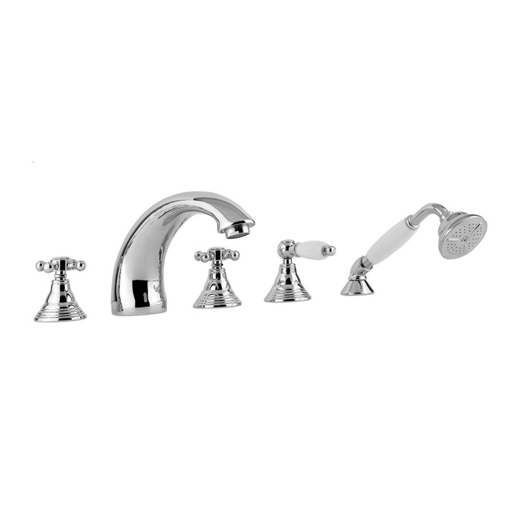 Bateria wannowa 5-otworowa PAFFONI BELINDA chrom FBLV040CR