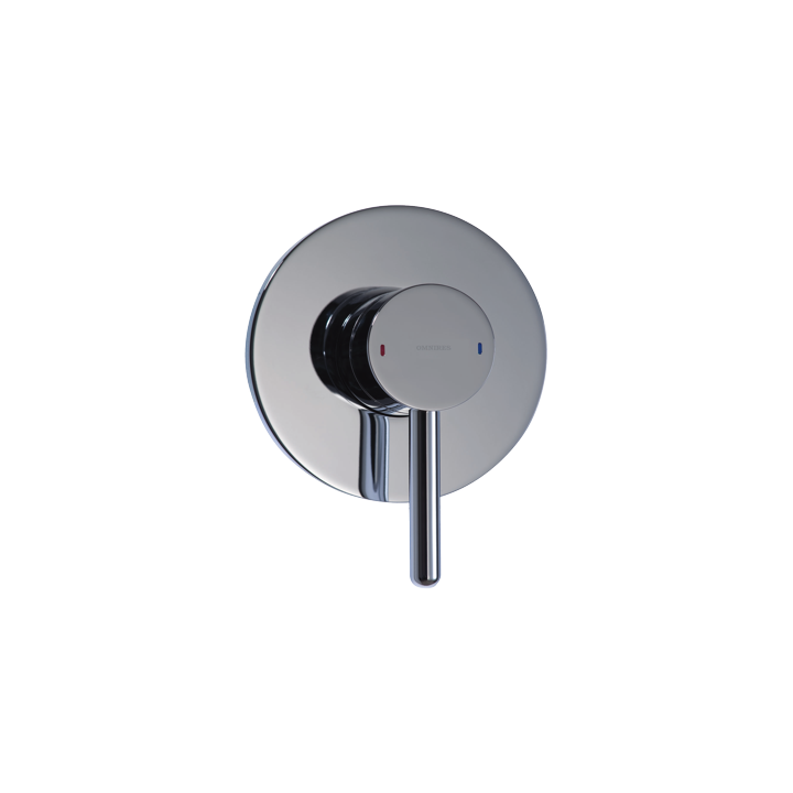 Bateria prysznicowa Omnires Y podtynkowa chrom Y1245CR