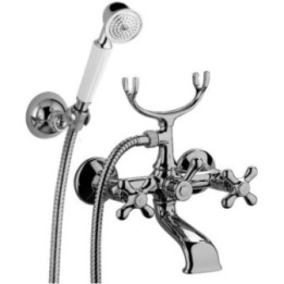 Bateria wannowa ścienna PAFFONI IRIS chrom IRV027CR