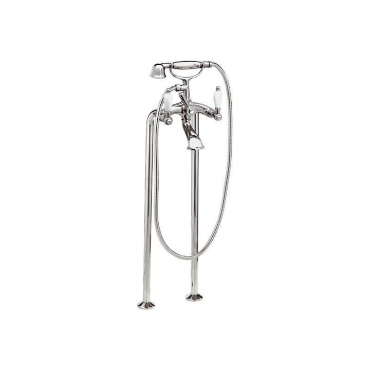 Bateria wannowa wolnostojąca DANIEL RETRO chrom RT4102XLCR