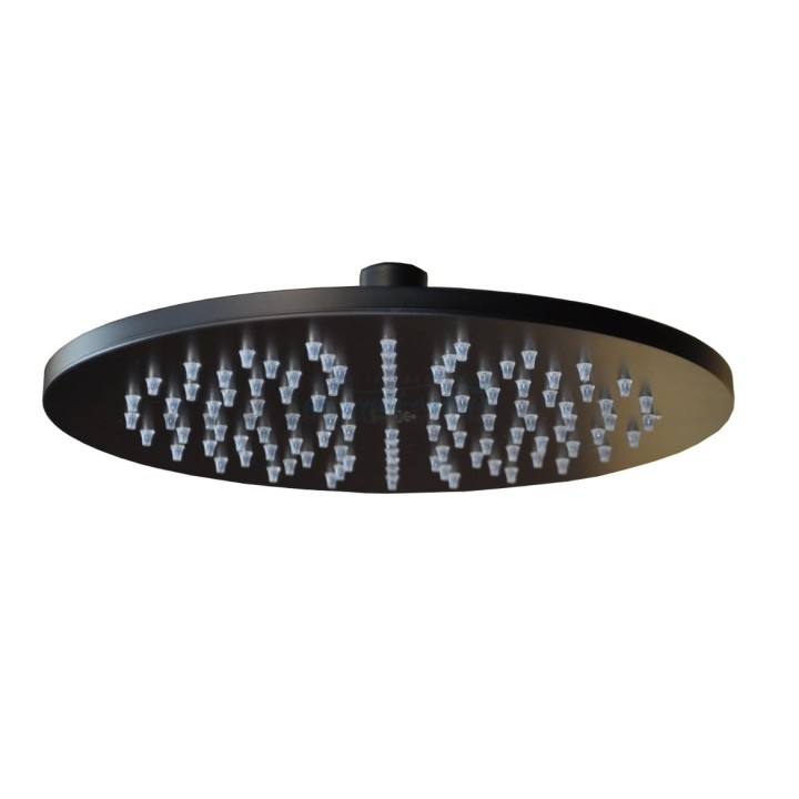Deszczownica 22,5 cm PAFFONI MASTER czarny mat ZSOF074NO