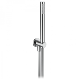 Zestaw przyłącze z uchwytem Cylindrique + słuchawka Tube chrom 05040036