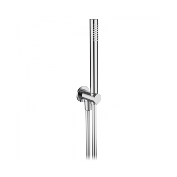 Zestaw przyłącze z uchwytem Cylindrique + słuchawka Tube chrom 05040036