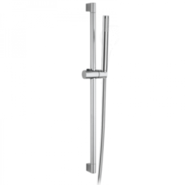 Zestaw GRB drążek natryskowy Key + słuchawka Tube chrom 05035013