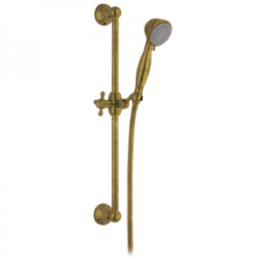 Drążek GRB natryskowy Classical+ słuchawka 1866 stary mosiądz 055099