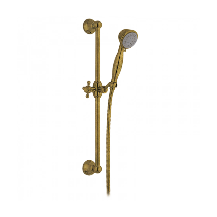 Drążek GRB natryskowy Classical+ słuchawka 1866 stary mosiądz 055099