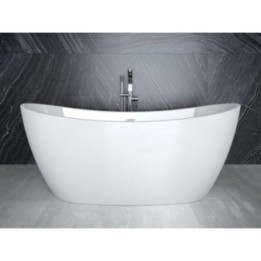 WANNA WOLNOSTOJĄCA BESCO AYLA 170x80CM BIAŁA WAS-170-A