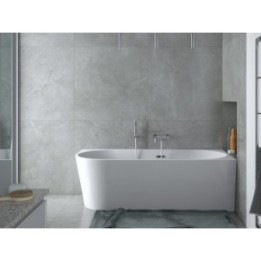 WANNA WOLNOSTOJĄCA PRZYŚCIENNA BESCO ZOYA 150x75CM BIAŁA WAS-150-ZP