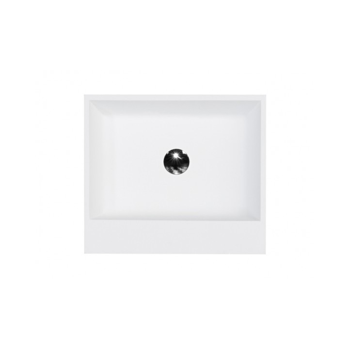 Umywalka nablatowa Besco Vera 40x50x15CM biała UMD-V-NB