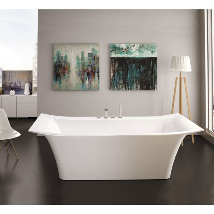 Wanna wolnostojąca SANITTI DUE 1625x820x603 mm biała 11020000