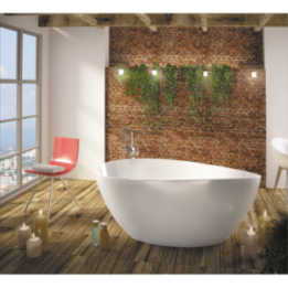 Wanna wolnostojąca SANITTI TRE 1536x800x621 mm biała 11030000