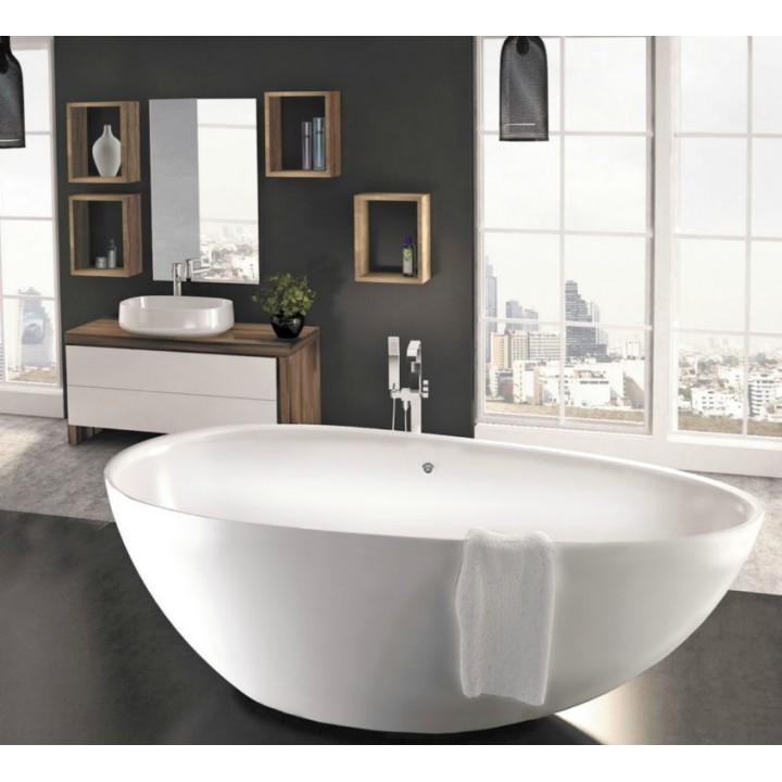 Wanna wolnostojąca SANITTI TRE XL 1700x850x580 mm biała 11031100