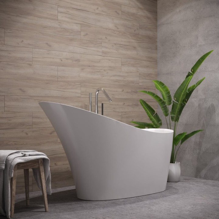 Wanna wolnostojąca SANITTI CINQUE 1505x702x840 mm biała 11050000