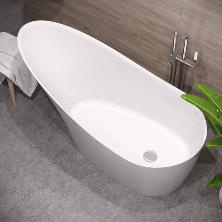 Wanna wolnostojąca SANITTI CINQUE 1505x702x840 mm biała 11050000