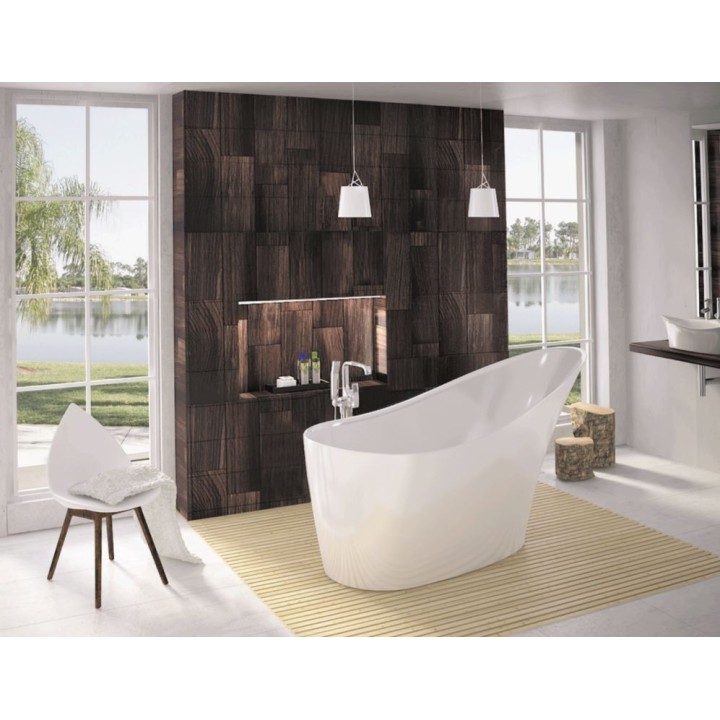Wanna wolnostojąca SANITTI CINQUE 1505x702x840 mm biała 11050000