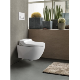 Toaleta myjąca GEBERIT AQUACLEAN TUMA Comfort z funkcją higieny intymnej, biała 146.292.11.1