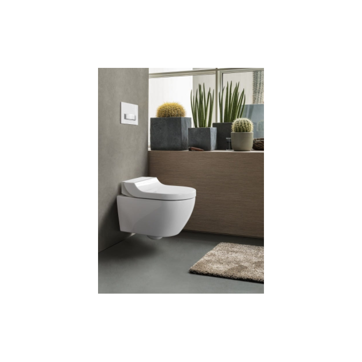 Toaleta myjąca GEBERIT AQUACLEAN TUMA Comfort z funkcją higieny intymnej, biała 146.292.11.1
