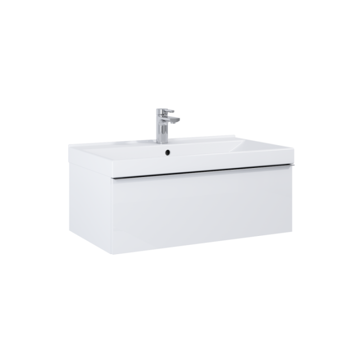Szafka podumywalkowa ELITA LOOK 80 1S 80x28.1x44.9 cm biała 167079