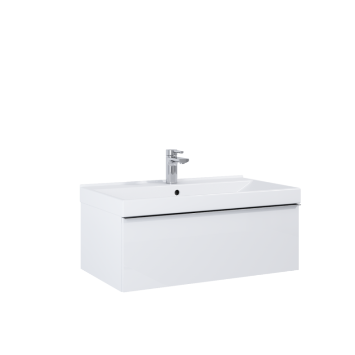Szafka podumywalkowa ELITA LOOK 80 1S 80x28.1x44.9 cm biała mat 167594