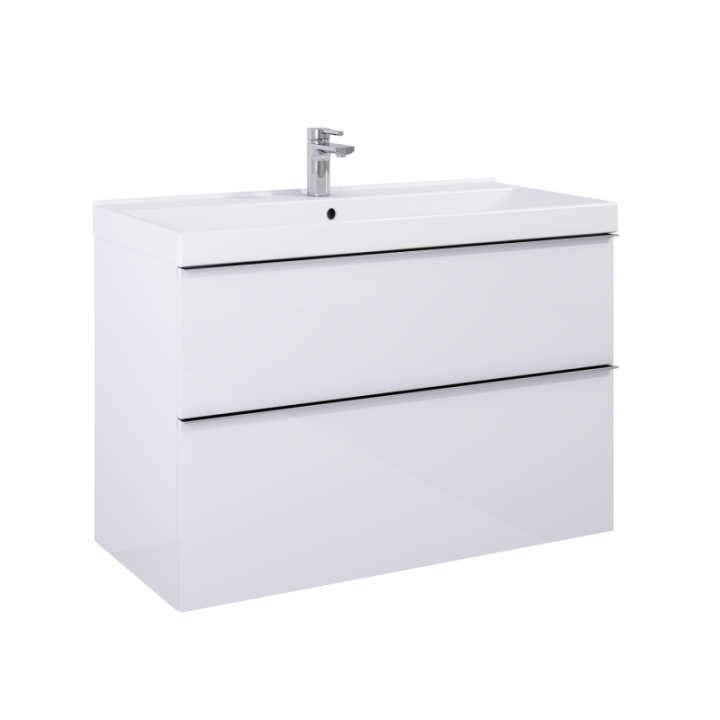 Szafka ELITA LOOK 100 2S 100x63.5x44.9 cm biała mat 167598