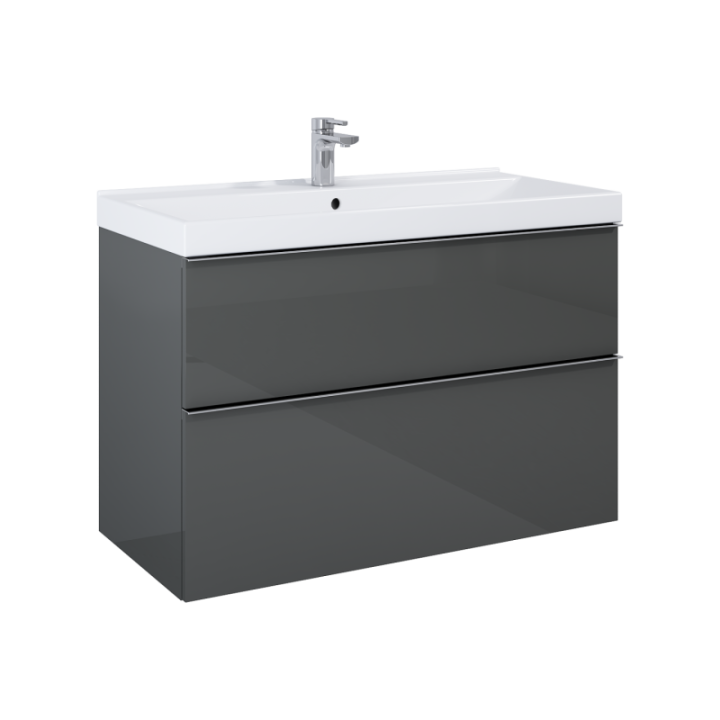 Szafka podumywalkowa ELITA LOOK 100 2S 100x63.5x44.9 cm antracyt 167086