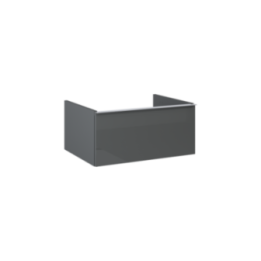 Komoda ELITA LOOK 60 1S 60x28.1x44.9 cm antracyt 167088